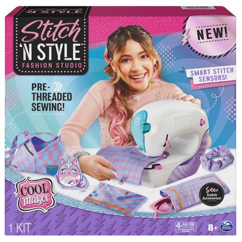 Cool Maker Stitch 'n Style Fashion Studio Sewing Machine Toy : Target