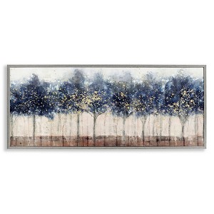 Stupell Industries Trees with Modern Splash, 24" x 10" - 1 of 4