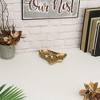 Cheung's Christmas Bell Cast Iron Gold Catchall Tray - 2 of 4