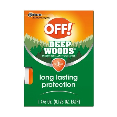 OFF! 12ct Deep Woods Wipes
