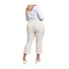 Women's Mid-Rise Wide Leg Cropped Pants - Royalty For Me - 2 of 3