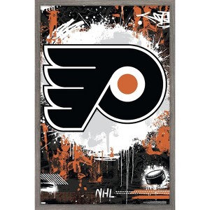 Trends International NHL Philadelphia Flyers - Maximalist Logo 23 Framed Wall Poster Prints - 1 of 4