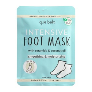Que Bella Intensive Foot Mask - 1 Pair - 1 of 4