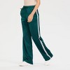 Women's High-Rise Wide Leg Satin Track Pull-On Pants - A New Day™ - 3 of 4