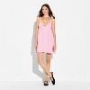 Women's Embellished Mini Babydoll Dress - Wild Fable™ - 2 of 3