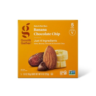 Banana Chocolate Chip Nutrition Bars - 5ct - Good & Gather™