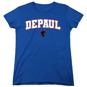 Women's DePaul University Arch Logo T-Shirt - 1 of 4
