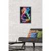 Trends International Wumples - Cosmic Neon Panda Framed Wall Poster Prints - 2 of 4