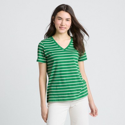 Lands' End Women's Relaxed Supima Cotton T-Shirt