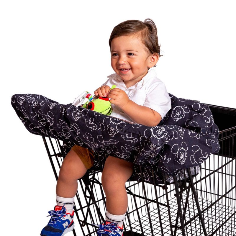 Disney Baby by J.L. Childress Shopping Cart and High Chair Cover Mickey, 4 of 11
