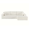 108" L-Shaped Sectional Sofa, Full Foam Cushioning, Left-Facing Sleeper - 4 of 4