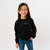 The Juniper Shop Embroidered Lucky Clover Toddler Graphic Sweatshirt - 2 of 3
