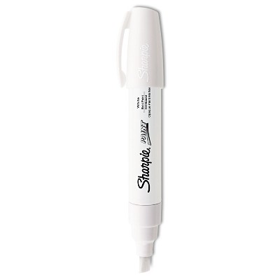 Sharpie Permanent Paint Marker Medium Point Black 35549