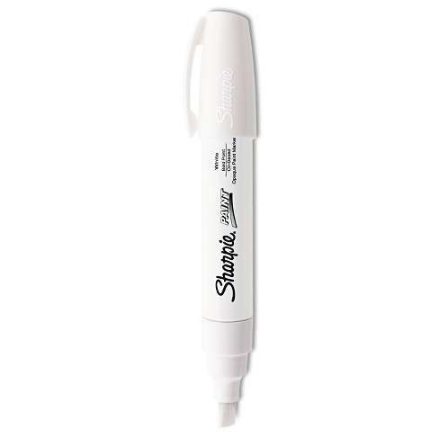 Sharpie White Wet Surface Pen Bullet Tip, Wax 85118PP - 73261299 - Penn  Tool Co., Inc