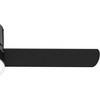 52" Minimus Ceiling Fan with LED Light Black - Hunter Fan: 3-Blade, Flush Mount, Remote-Controlled, ETL Listed - 2 of 4