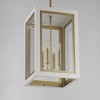 Maxim Lighting Neoclass 4 - Light Pendant in  White/Gold - 2 of 3