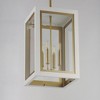 Maxim Lighting Neoclass 4 - Light Pendant in  White/Gold - image 2 of 3