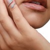SOHI Women's Crystal Silver Serpent Nail Ring - 4 of 4
