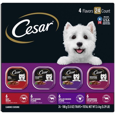 Cesar filet mignon dry dog food review best sale