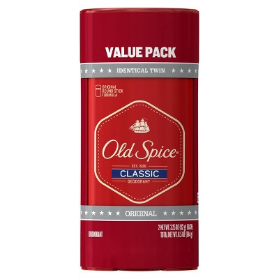 Old Spice Classic Original Deodorant Twin Pack - 6.5oz