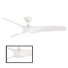 Modern Forms Zephyr 3-Blade LED Smart Ceiling Fan - 3 of 4
