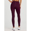 RBX Active Women's Fleece Lined Legging, Fitted Quick Drying Workout Running Hiking Pants with Zipper Pockets - 3 of 4