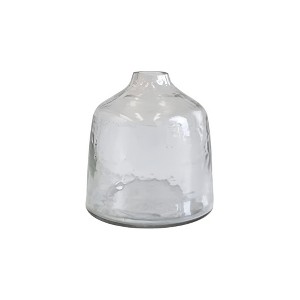 Slickblue Handcrafted Hammered Glass Bud Vase, Available in Multiple Color & Size Options, Ideal for Flower Display - 1 of 4