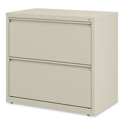 Putty 2-Drawer Lockable Mobile Legal Size File Cabinet