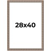PosterPalooza | Ornate Gold Picture Frame - UV Acrylic, Foam Board Backing, Hanging Hardware - 2 of 4