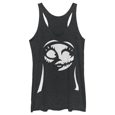 Women's The Nightmare Before Christmas Halloween Sally Shadow Racerback ...