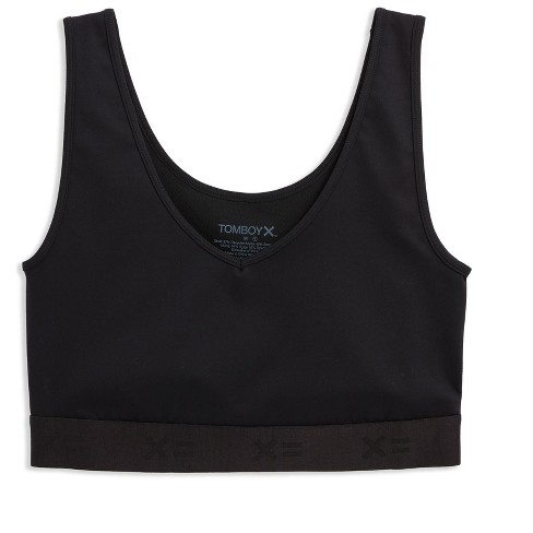 Tomboyx Compression Tank, Wireless Full Coverage Medium Support Top,  (xs-6x) Black Small : Target