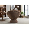 NicBex Oversized Papasan Chair Swivel Accent Chair with 360 Degree Swivel Barrel Chair for Living Room, Bedroom - 3 of 4