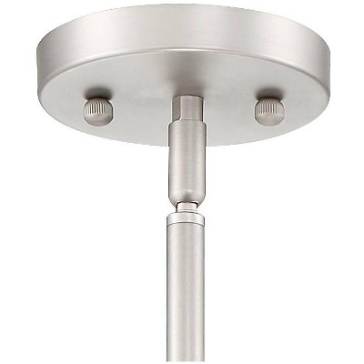 Possini Euro Spherical 16" Wide Brushed Nickel 3-Light Globe Pendant  45h88
