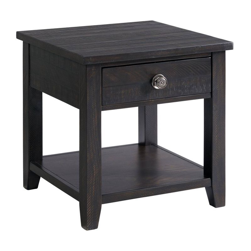 Kahlil End Table with Drawer Espresso - Picket House Furnishings, 2 of 8