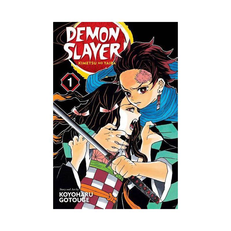 Demon Slayer: Kimetsu No Yaiba, Vol. 1 - By Koyoharu Gotouge ( Paperback ), 1 of 2
