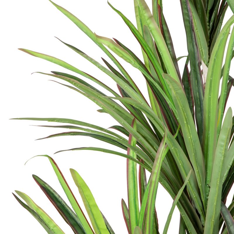 Northlight Real Touch™️ Green Artificial Dracaena Marginata Plant in Black Pot - 5.5', 3 of 8
