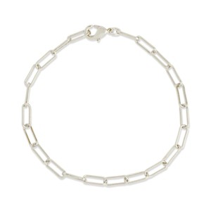 SHINE by Sterling Forever Sylvie Paperclip Chain Bracelet - 1 of 4
