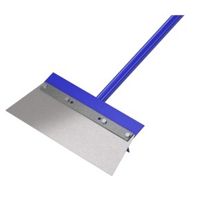 Bon Tool 15-158 Floor Scraper - Steel Blade - 14-inch - 5 Foot Steel Handle - 1 of 3