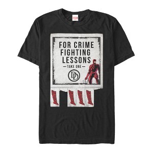 Men's Marvel Daredevil Crime Fighting Lessons T-Shirt - 1 of 4