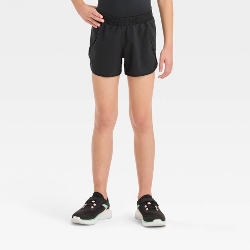 Girls' Run Shorts - All In Motion™ Black L : Target