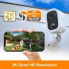 Toucan® Wi-Fi® and Wire-Free 2K Quad HD Security Camera S4 in White - 3 of 4