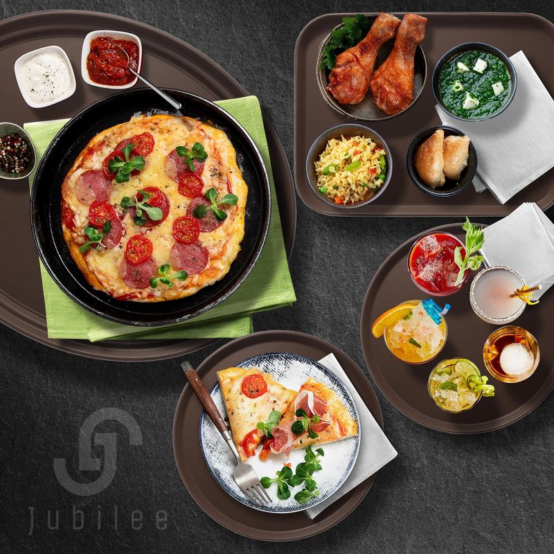 Jubilee Oval Restaurant Serving Trays - NSF Certified Food Service Tray, 5 of 7