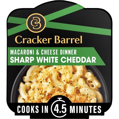 Cracker Barrel Sharp White Cheddar Mac And Cheese Single Bowl Easy ...
