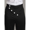 HalloweenCostumes.com Small  Men  Adult Purple Rock Legend Costume Mens, Famous Rockstar Artist Musician Love Halloween Outfit, Black/White/Purple - 2 of 4
