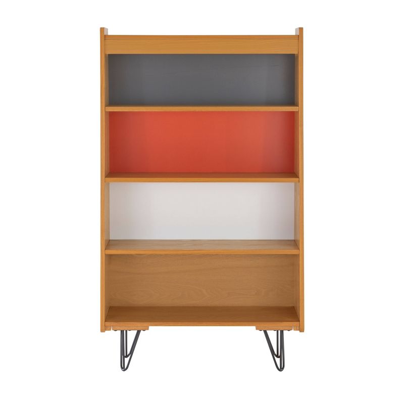 48.75&#34; Perry Modern Multi Reversible Panel 4 Shelf Bookcase - Linon, 6 of 15