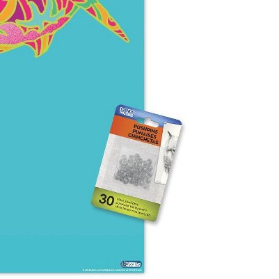 clear push pins bundle