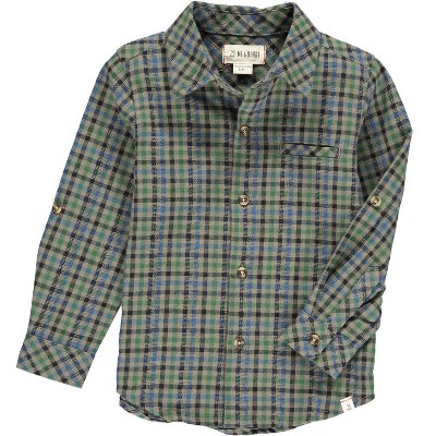 Boy's Atwood Long Sleeve Woven Collared Shirt - ME & HENRY