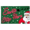 Maison 3'x5' Ft Santa Stop Here Flag Perfect For Outdoor & Indoor Use - 2 of 3