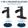 LunaLulinlk Sink faucet with countertop, bathroom faucet for sink, single hole single handle faucet - 2 of 4