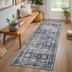 Runner Rugs 2x6 Vintage Printed Hallway Rugs with Non-Slip Backing - 1 of 4